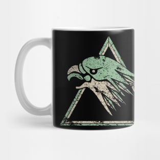 Tally Hawk in the logo for the 80's animated series, Silverhawks Mug